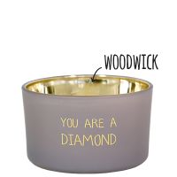Geurkaars "You are a diamond"