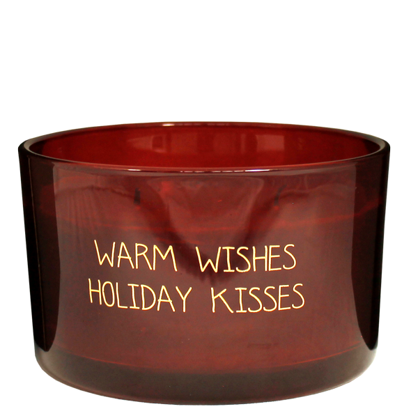 Geurkaars sojawas 'Warm wishes"