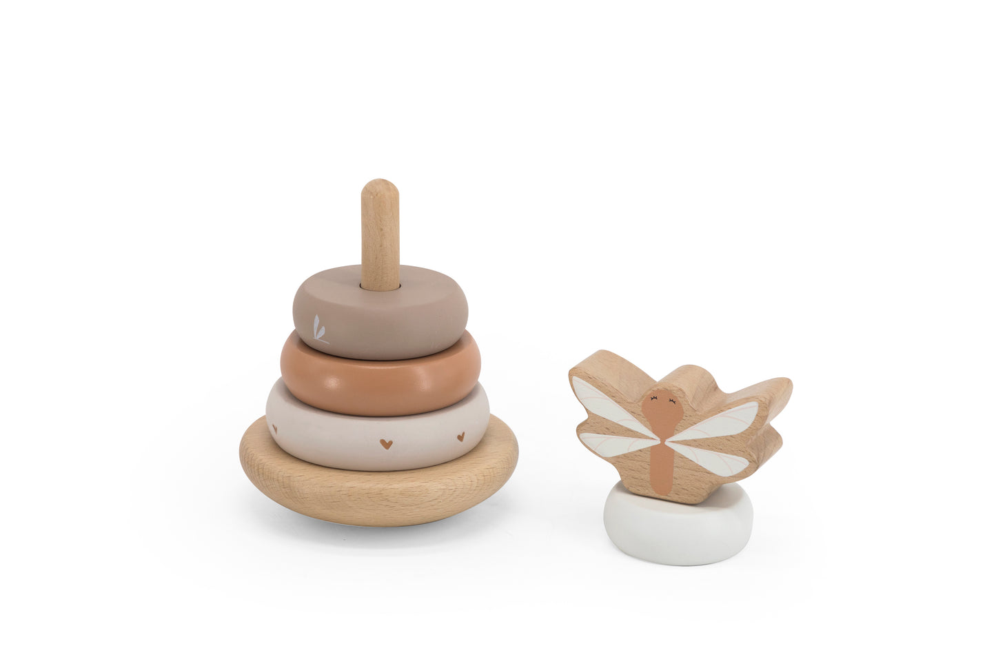 Stapelringen I Nougat (12m+)