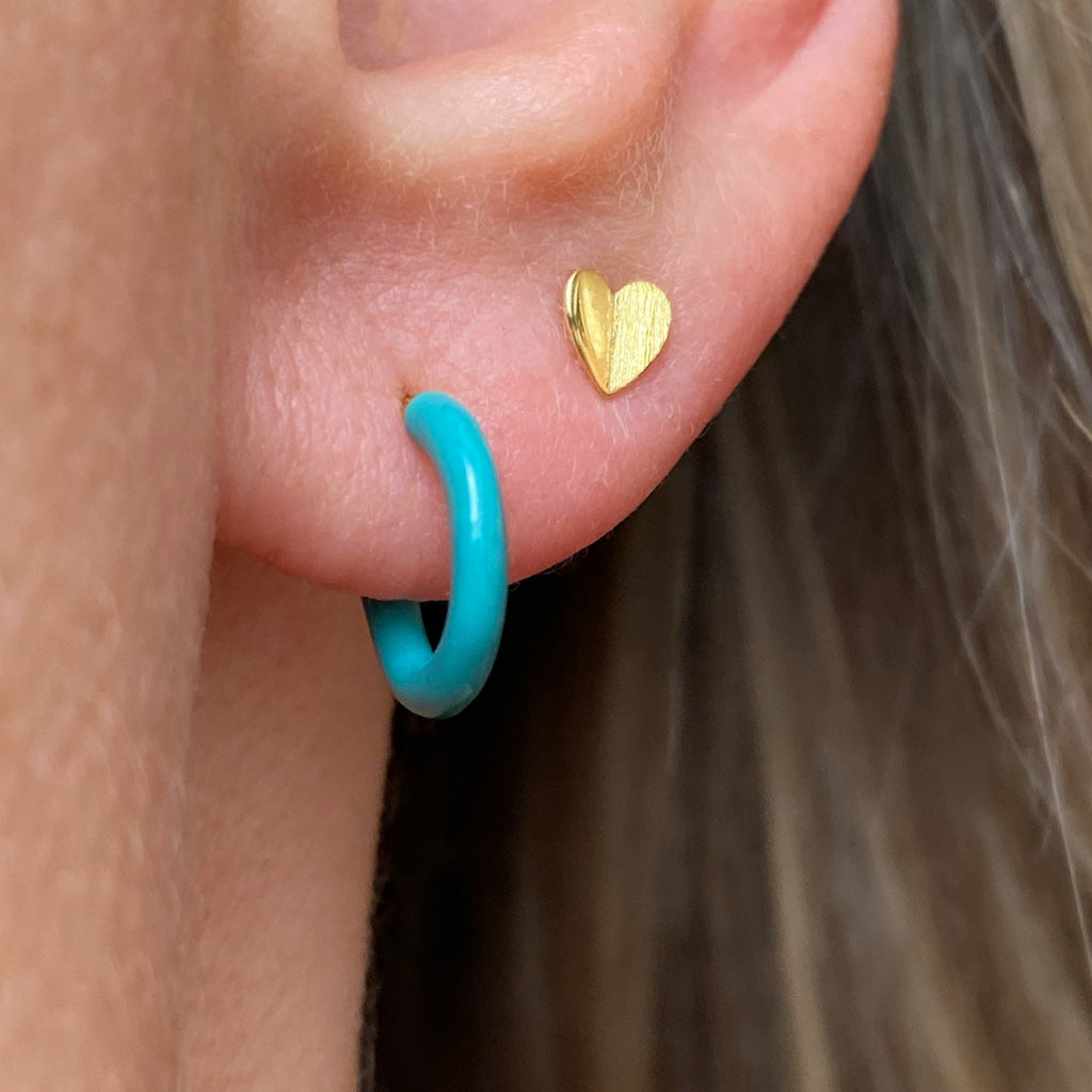 LULU - Oorbel Heart wings I Goud