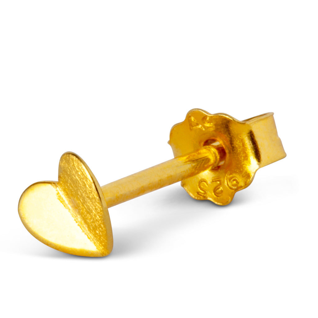 LULU - Oorbel Heart wings I Goud