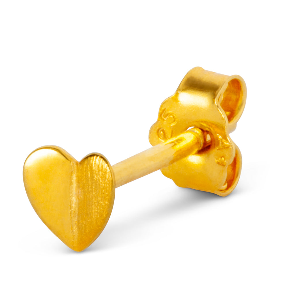 LULU - Oorbel Heart wings I Goud