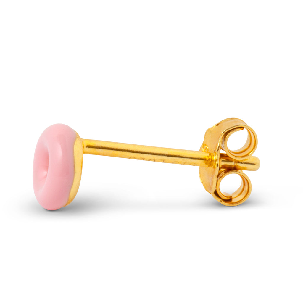 LULU - Oorbel Donut Light Pink