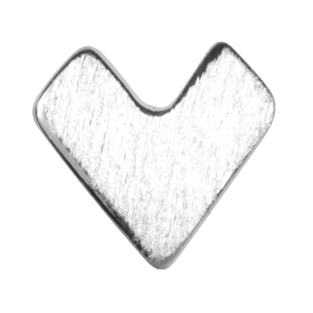 LULU - Oorbel Pixel Love (zilver)