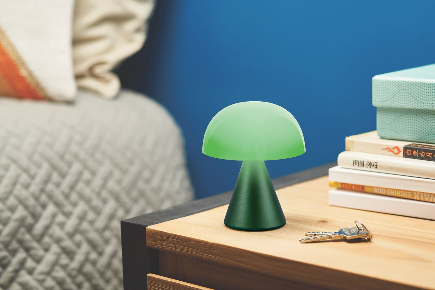 Mina M LED Lamp I Donkergroen