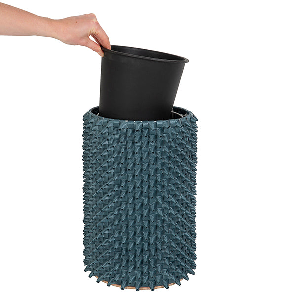 Plantenmand Spire Mid - Steel Blue