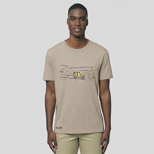 T-Shirt "Jeep" Beige