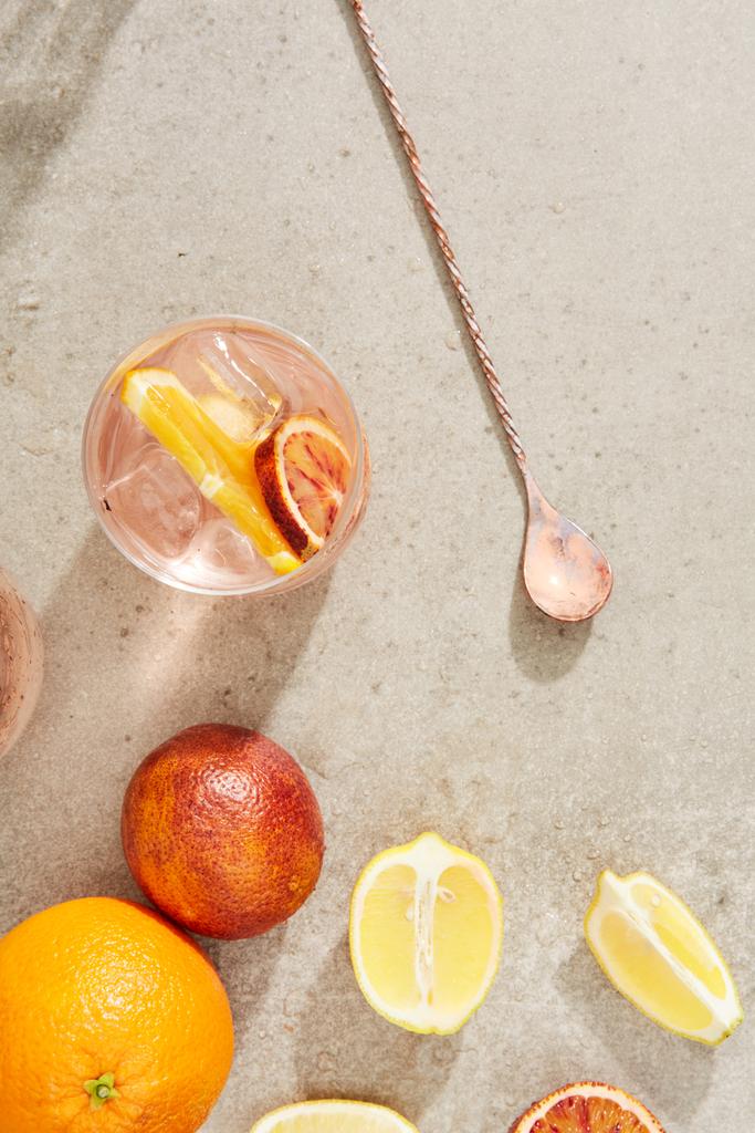 Tafelwater karaf citrus munt en blauwe bes