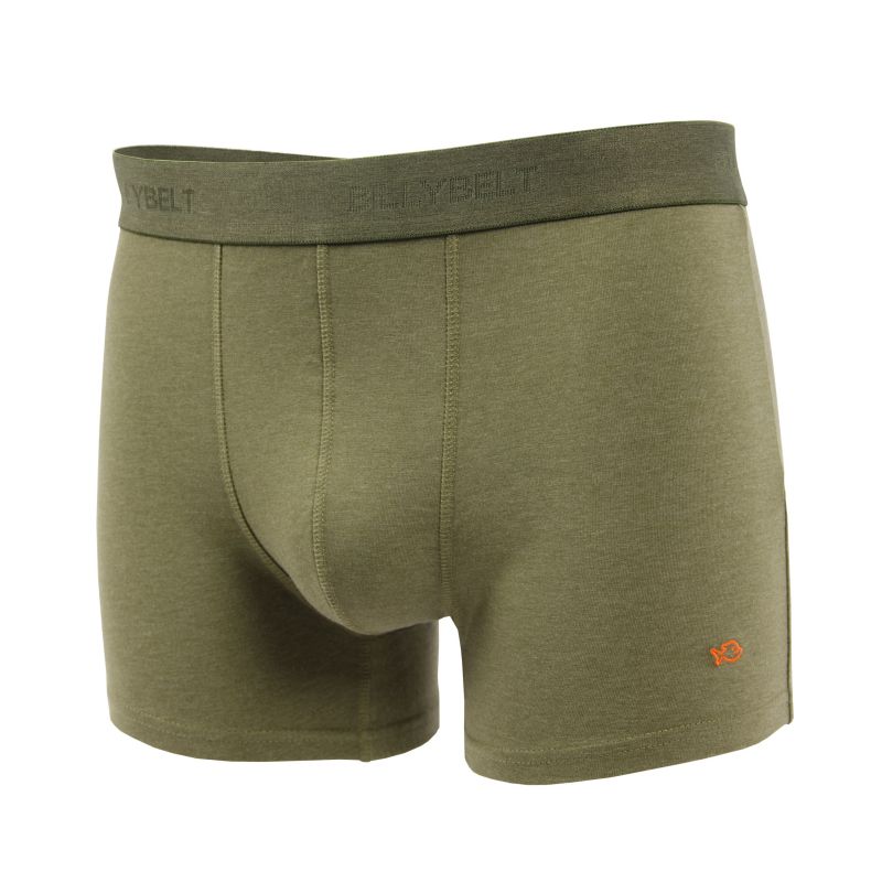 Boxershort Biologisch katoen Kaki Chiné