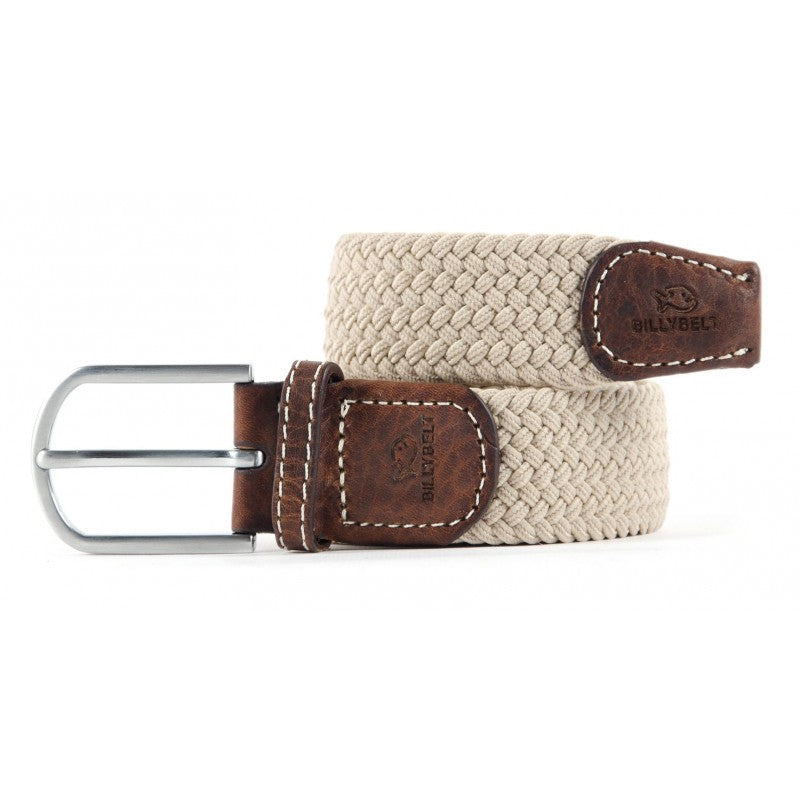 Gevlochten riem Beige Sable