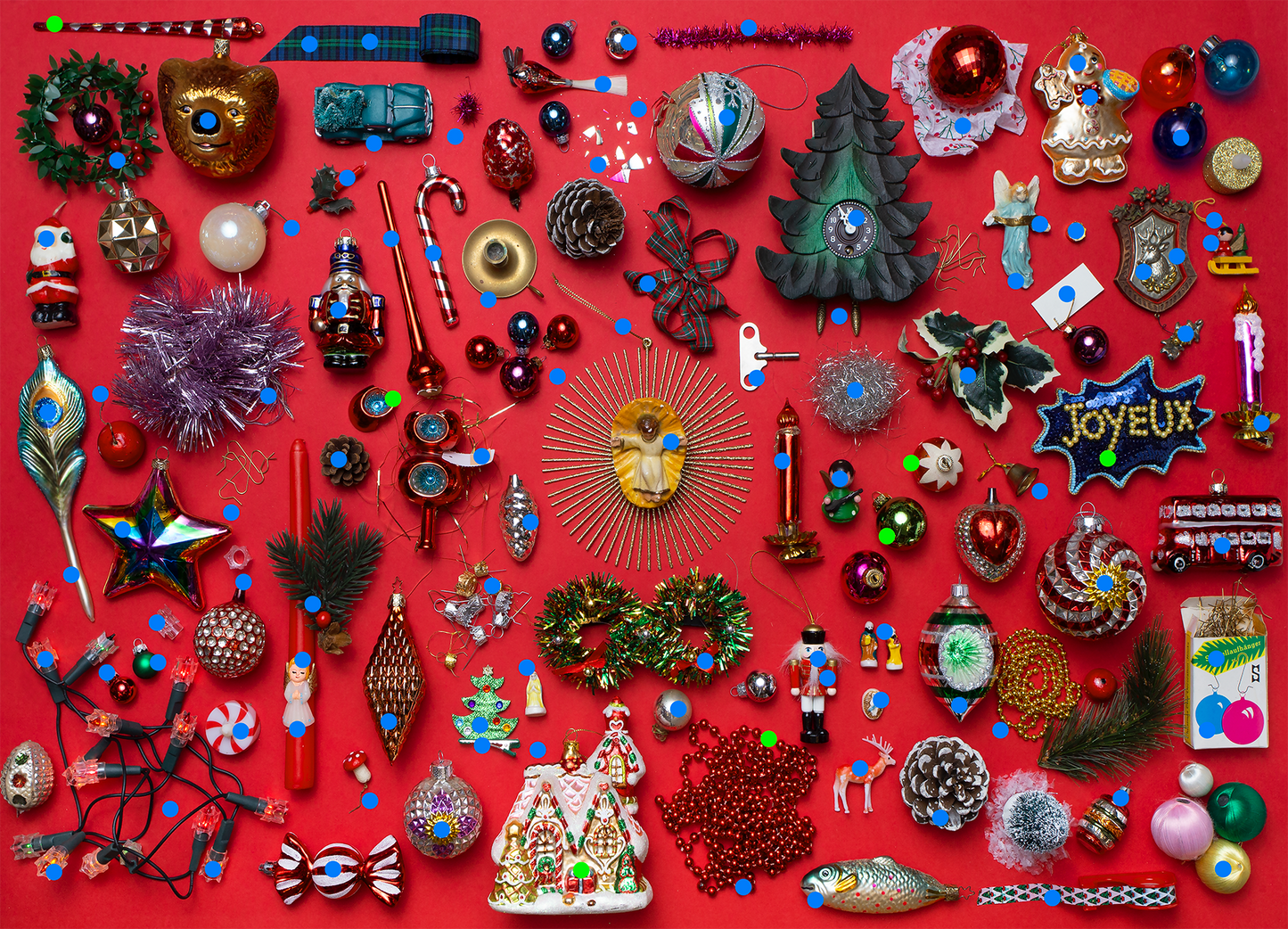 XL-spelposter Kersteditie 100 verschillen