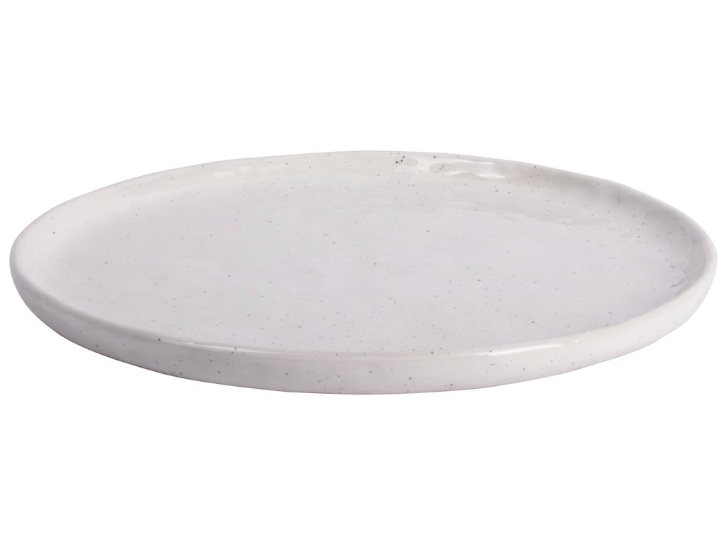 Wit bord met spikkel Ø20cm