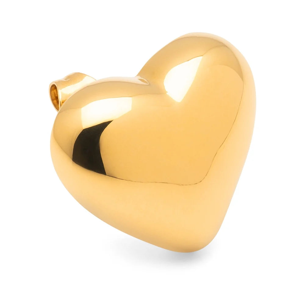 LULU -  Oorbel Bubble Heart | goud