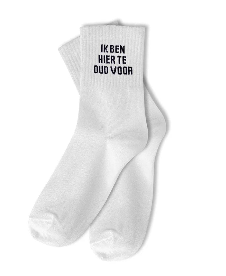 Sokken | Hier ben ik te oud voor