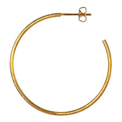 LULU - Oorbel Hoops L |Goud