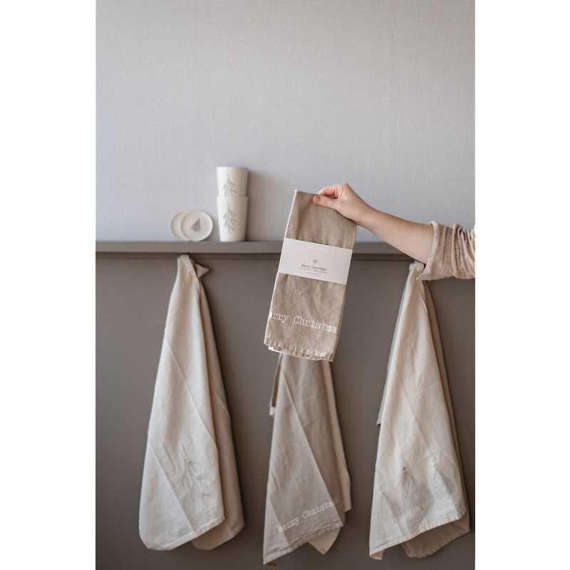 Set van 2 handdoeken | Merry Xmas