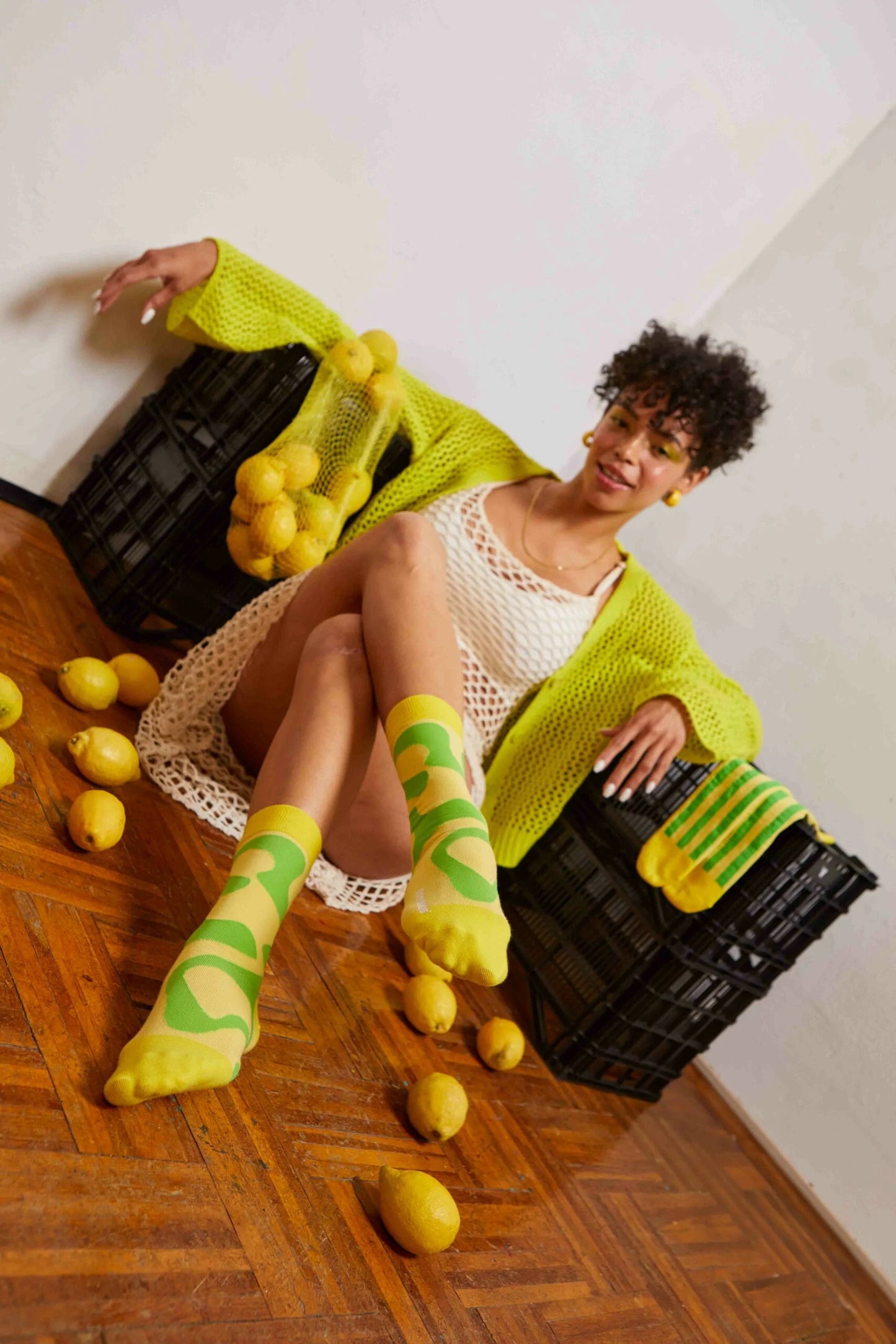 Eat my socks I Sokken ' Fresh Lemons' (2 paar)