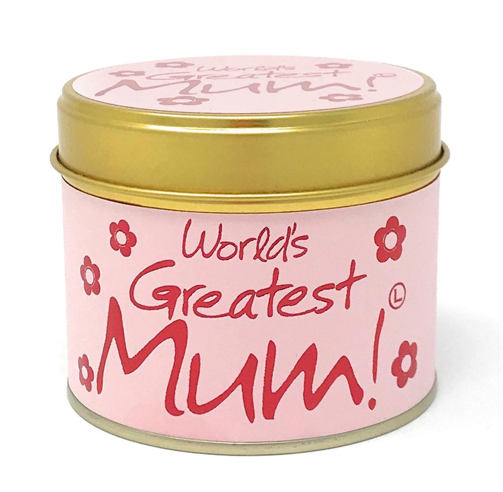 Geurkaars in blik - World Greatest Mum