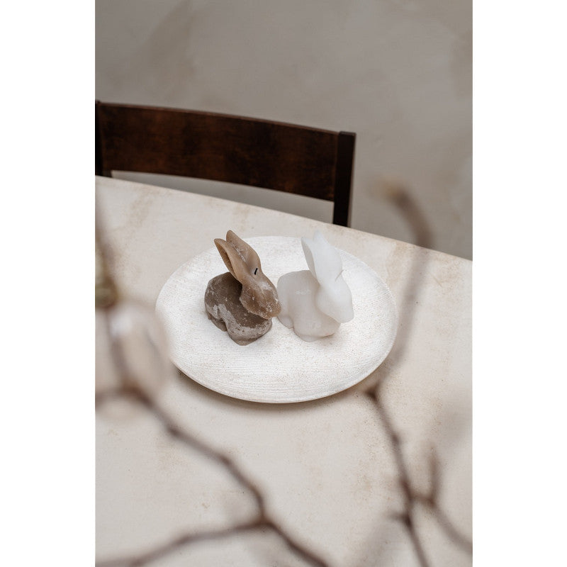 Kaars Bunny Ivo | Taupe