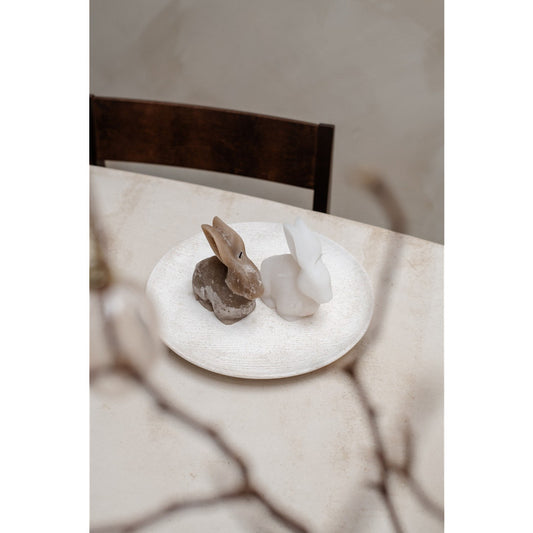 Kaars Bunny Ivo | Taupe