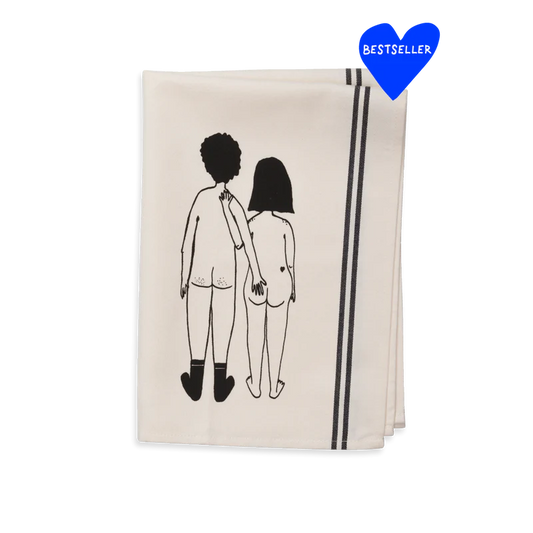 Keukenhanddoek | Naked couple