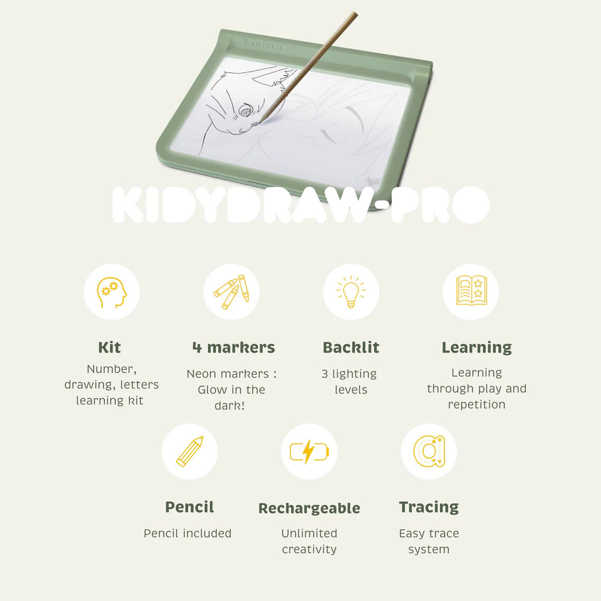 Kidydraw-PRO | Groen