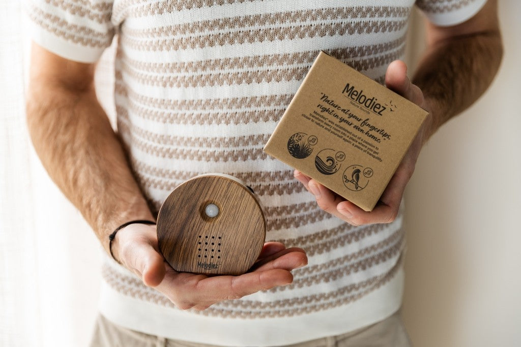 Melodiez - Natuurgeluidenbox | donkerhout