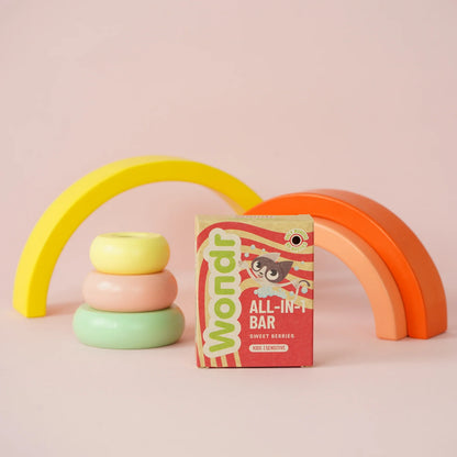WONDR I All-In-1 Bar - Hair & Body kids| Sweet Berries