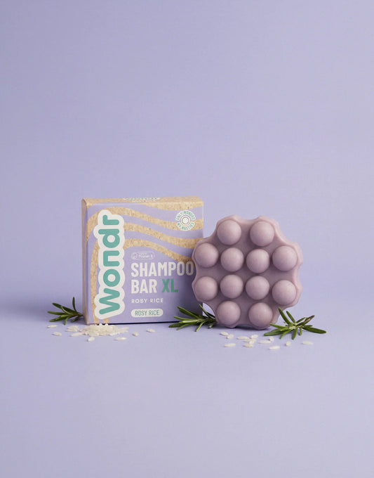 WONDR I Rosy Rice - Shampoo bar XL