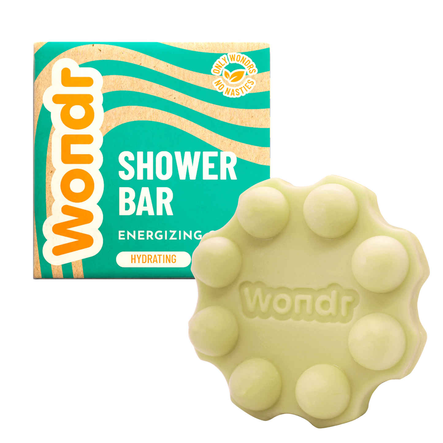 WONDR I Shower Bar - Energizing Ginger
