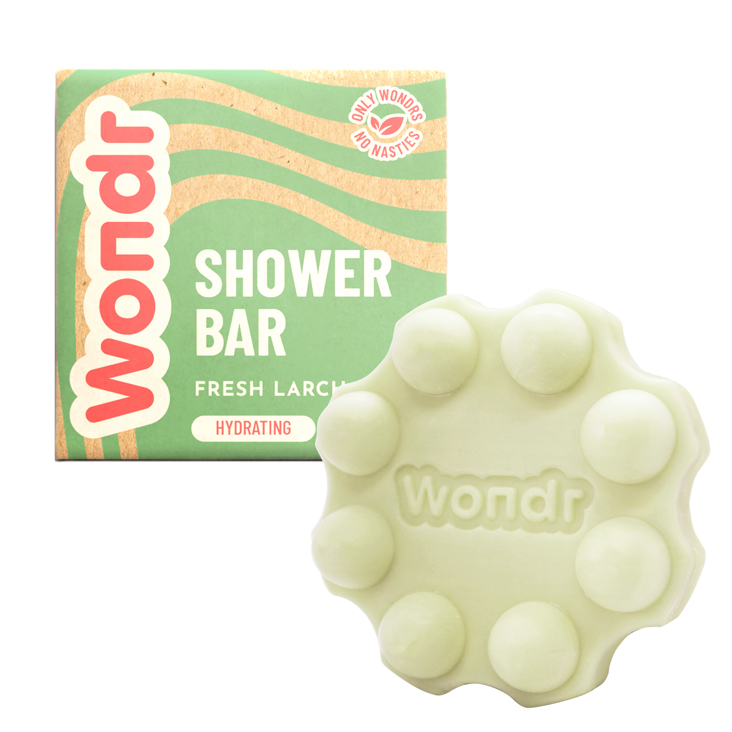 WONDR I Shower Bar - XL Fresh Larch