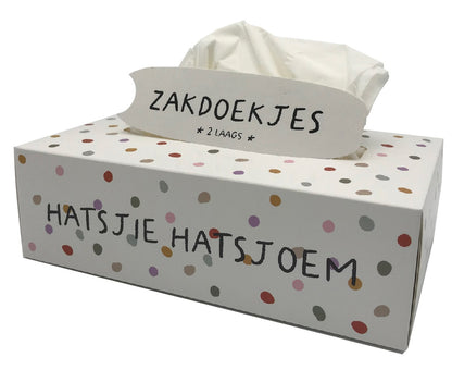 Tissuebox  met leuke quote | 3 varianten