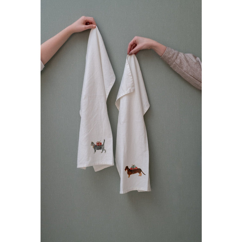 Set van 2 handdoeken | Dieren