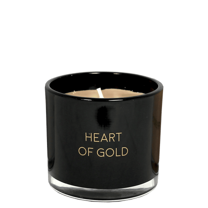 Geurkaars met armband "Heart of gold"