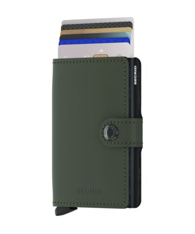 Secrid Mini Wallet I Matte Green-Black