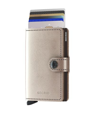 Secrid Mini Wallet I Metallic Bronze