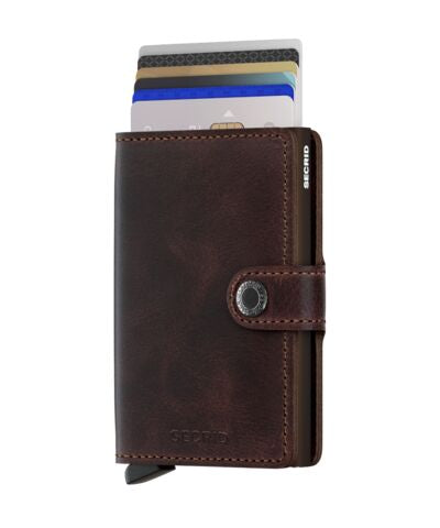 Secrid Mini Wallet I Vintage Chocolate