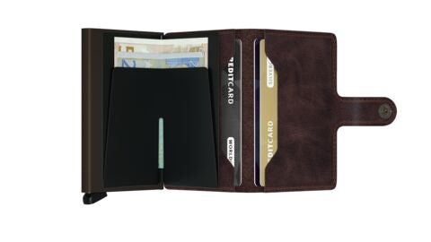 Secrid Mini Wallet I Vintage Chocolate