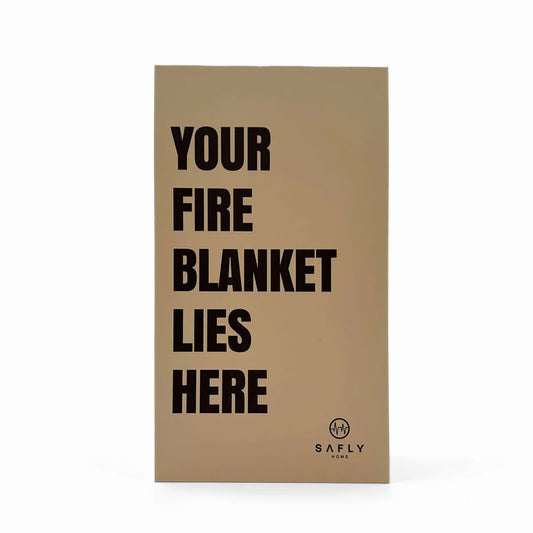 Tafelboek met branddeken