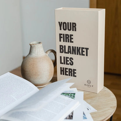 Tafelboek met branddeken