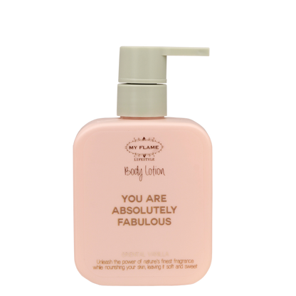 Bodylotion met pompje | You are absolutely fabulous