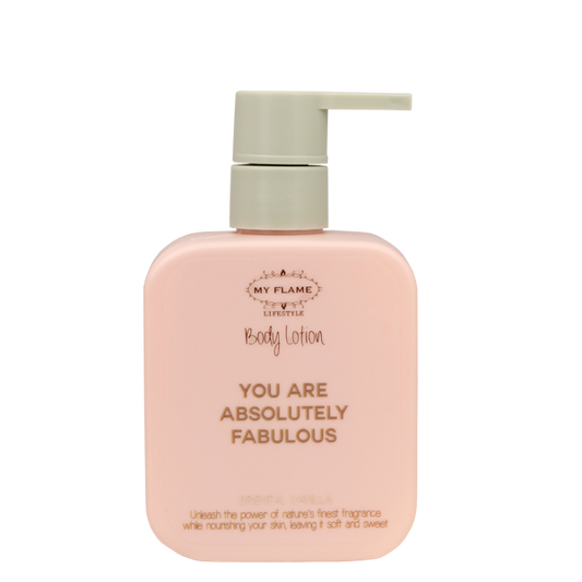 Bodylotion met pompje | You are absolutely fabulous