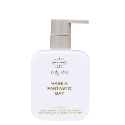 Bodylotion met pompje | Have a fantastic day