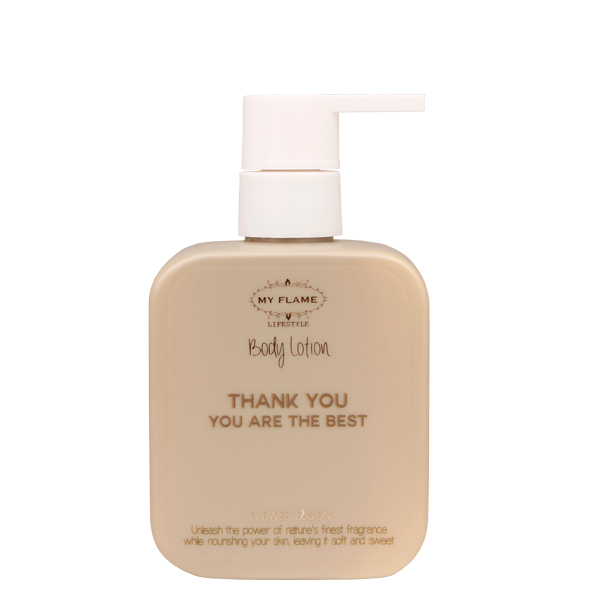 Bodylotion met pompje | Thank you! You are the best.
