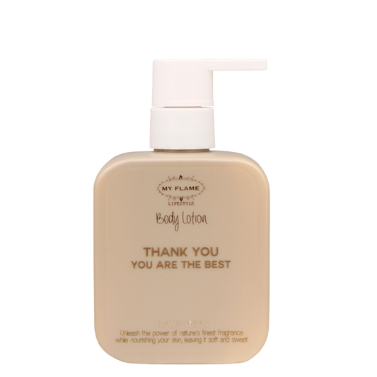 Bodylotion met pompje | Thank you! You are the best.