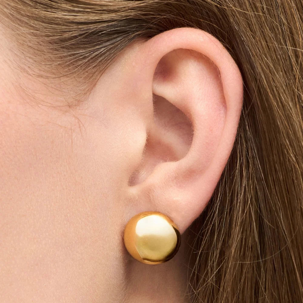 LULU -  Oorbel Bubble Round | goud