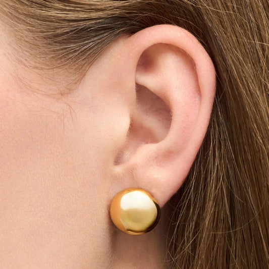 LULU -  Oorbel Bubble Round | goud