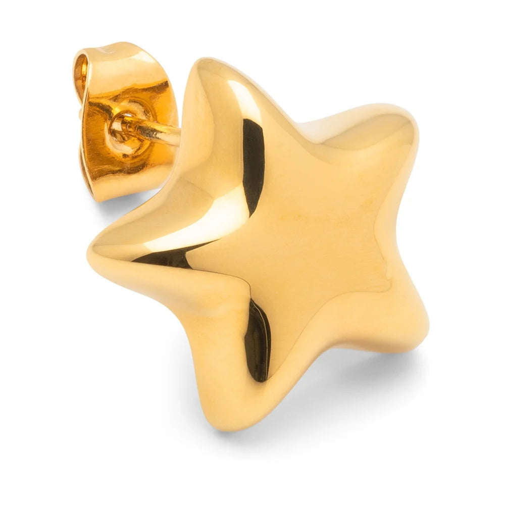 LULU -  Oorbel Bubble Star | goud