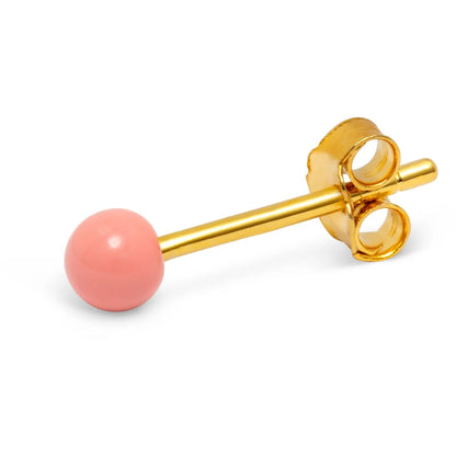 LULU - Oorbel Color ball | coral