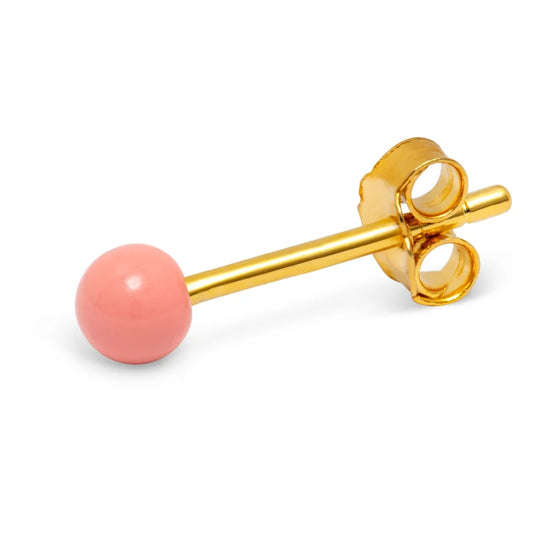 LULU - Oorbel Color ball | coral